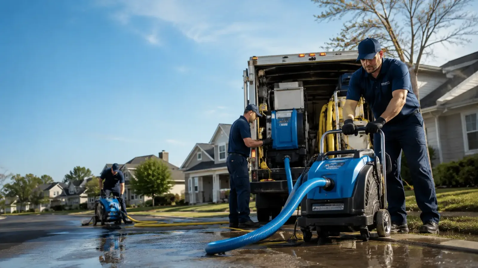 Flood Damage Cleanup in Edinburg, PA